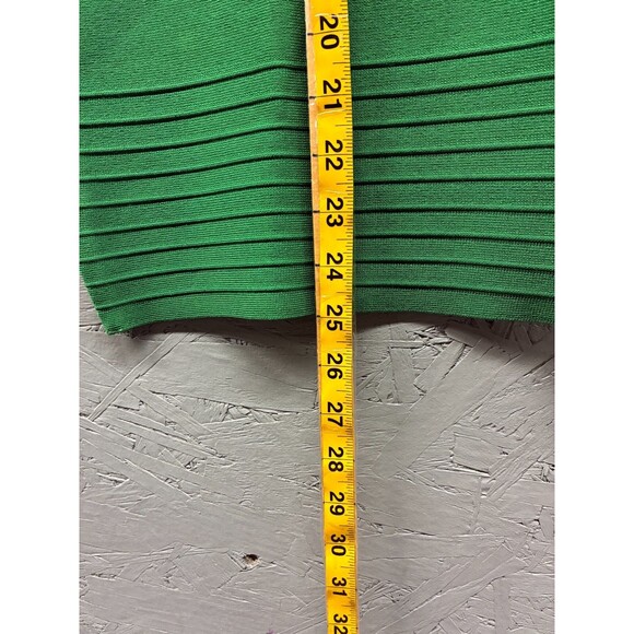 KatieJ‎ NYC Women’s L Green Bandage Dress Strapless Bodycon Cocktail Party Mini - Picture 7 of 12